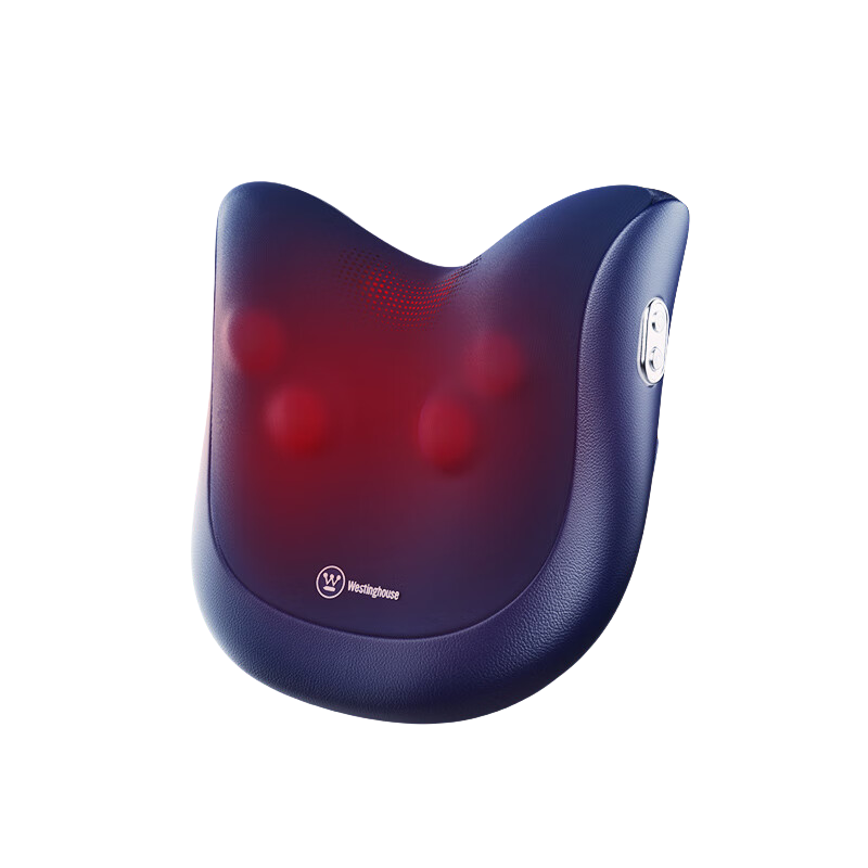 西屋（Westinghouse） WCM-BX3S 2000mAh 揉捏斜方肌按摩靠枕  深邃蓝（单位：台）