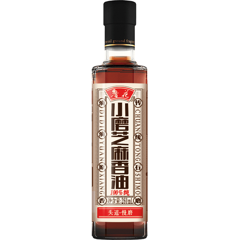 鲁花 小磨香油 260ml 香油 棕色（单位：瓶）