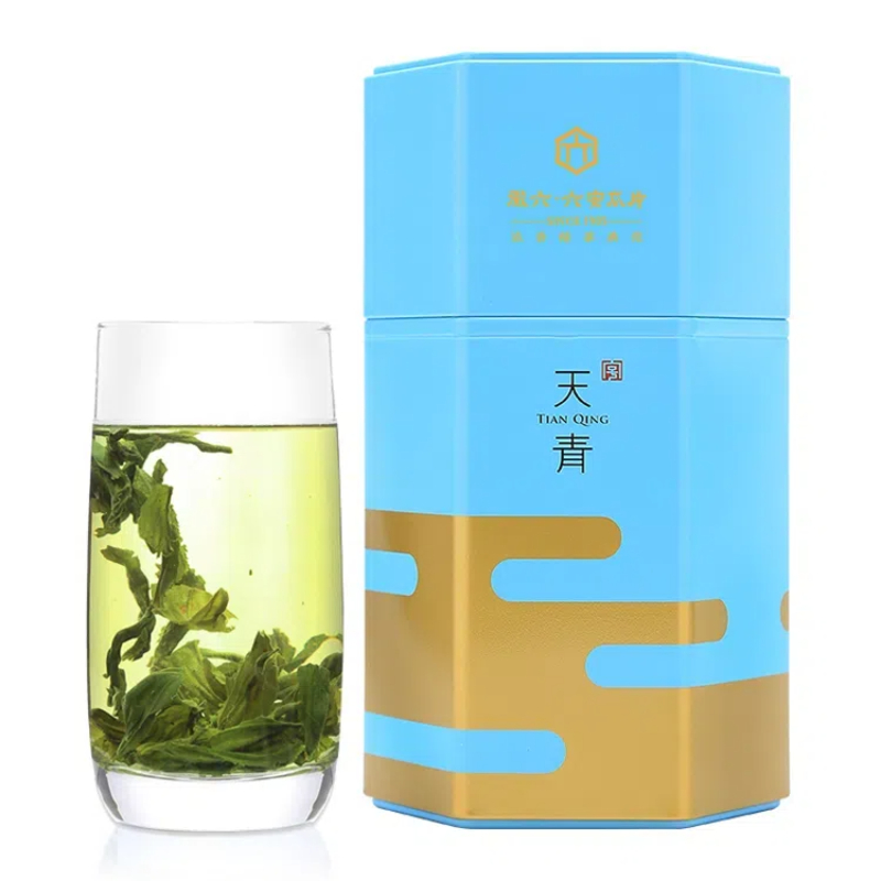 徽六 六安瓜片 250g 绿茶特一级天青 天蓝色（单位：罐）