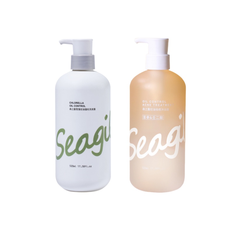 森之露（Seagilon） 洗沐组合 520ml*2 控油洗沐SZL-18 奶茶杏（单位：组）