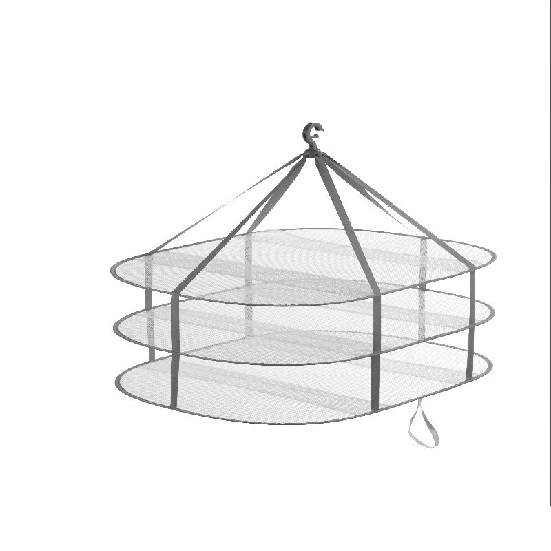 茶花（CHAHUA） 990168 77*61*82cm 晾晒篮 灰色（单位：个）