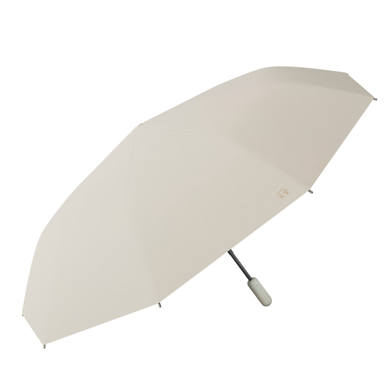 天堂 31188E 三折伞自动 一键开合晴雨两用伞 甘酪白（单位：把）