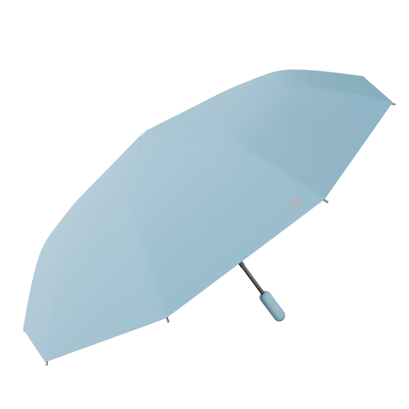 天堂 31188E 三折伞自动 一键开合晴雨两用伞 净空蓝（单位：把）