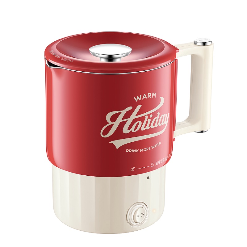 苏泊尔（SUPOR） SW-08S02A 0.8L 折叠电水壶  红色（单位：个）