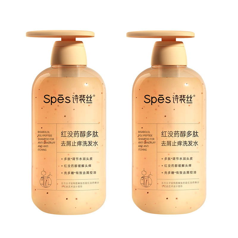 Spes 洗发水 500ml*2 红没药醇SPS-12 琥珀色（单位：组）