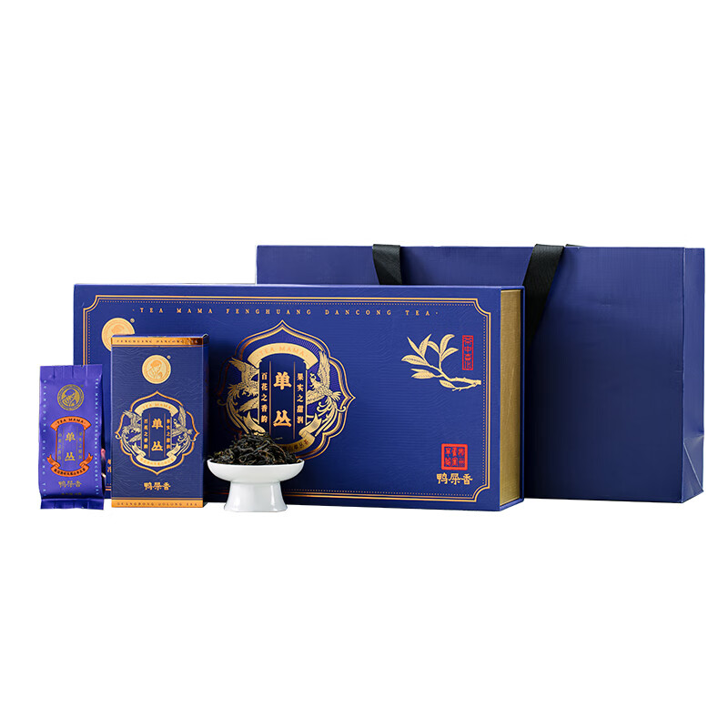 澜沧古茶 鸭屎香2023年单丛礼盒 240g(8g*5袋*6包) 潮州凤凰单枞核心茶园 蓝色（单位：盒）