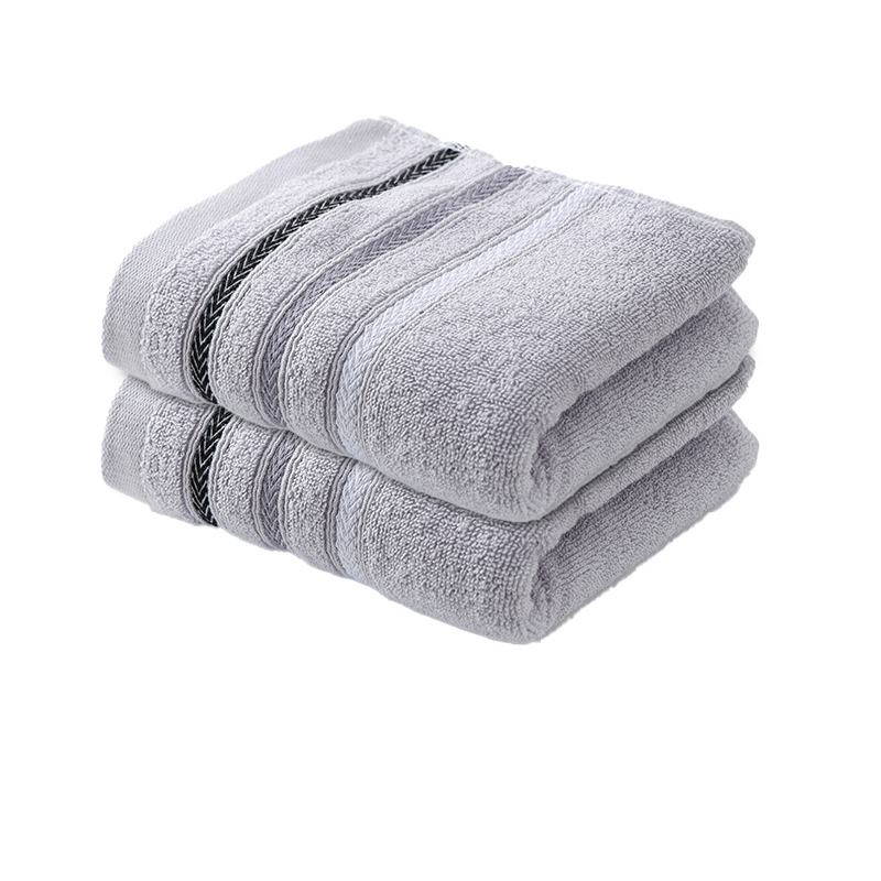 皖亭（WAN TING） WT-MJ-02 80g*2 洁柔毛巾二件套  灰色（单位：套）