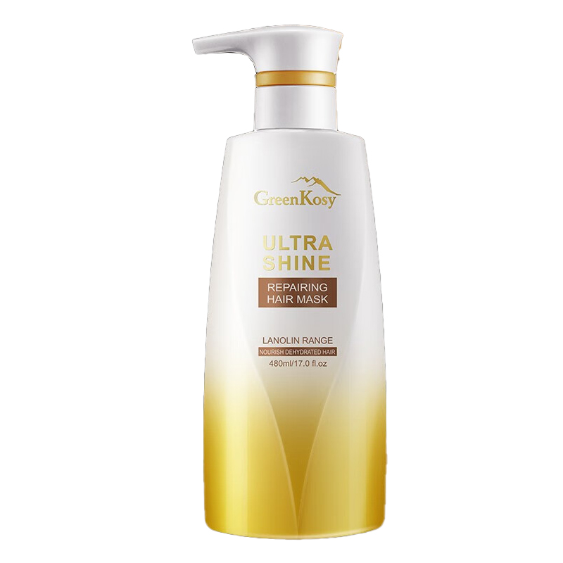 绿色溪谷（GREENKOSY） 凝脂滋养修护 480ml 发膜 香槟黄（单位：瓶）