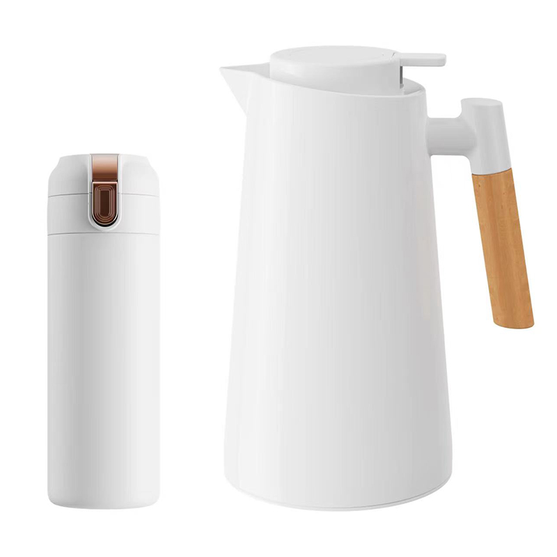 MadeEnoch ME-013 1L+400ml 纯水岸杯壶套装 白色（单位：套）