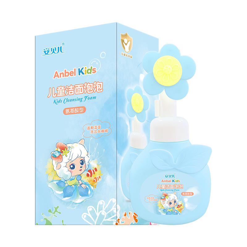 安贝儿 洁面泡泡 300ml 氨基酸型 天蓝色（单位：瓶）
