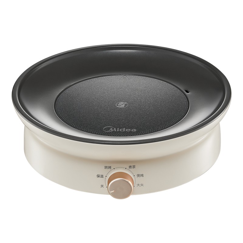 美的（Midea） MC-HW12EY10 1200W 电陶炉电磁炉围炉煮茶 白色（单位：台）
