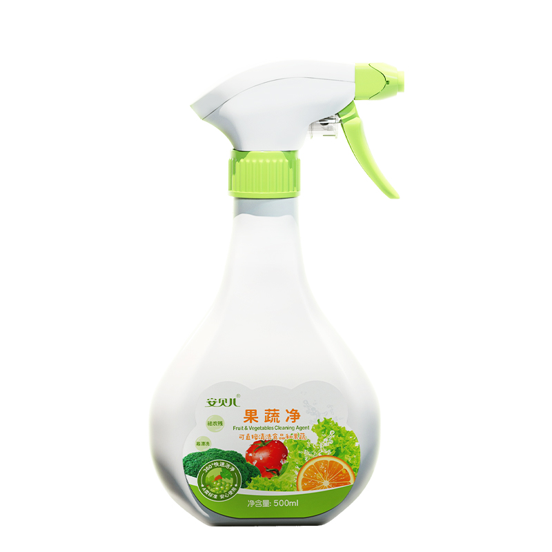安贝儿 果蔬净 500ml*2瓶 植物性洗涤剂 混色（单位：瓶）