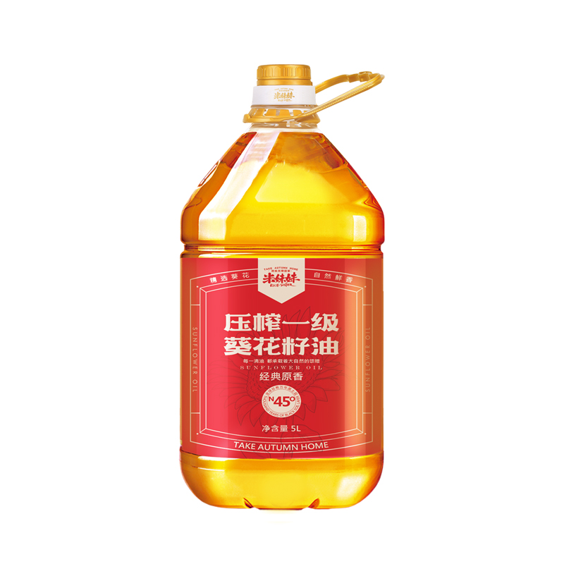 米妹妹（MIMEIMEI） Y003 5L 压榨一级葵花籽油 黄色（单位：桶）
