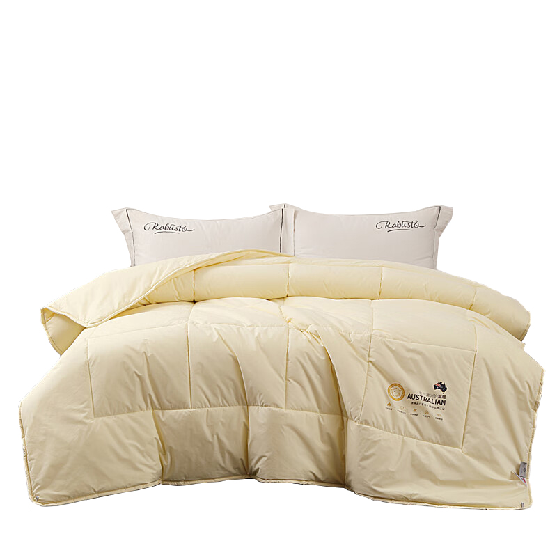 洁丽雅（Grace） 舒绒澳毛被  JLY&mdash;YHQ258 200x230cm 黄色（单位：条）