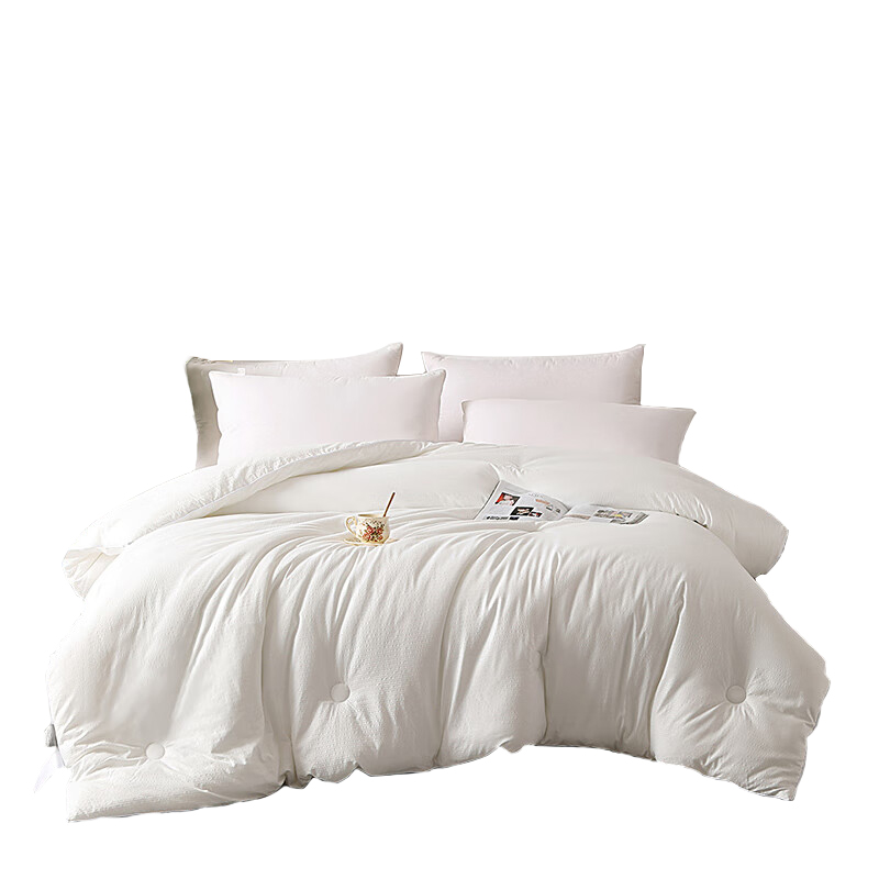 洁丽雅（Grace） 水洗棉蚕丝被 JLY&mdash;YHQ799 200x230cm 白色（单位：条）
