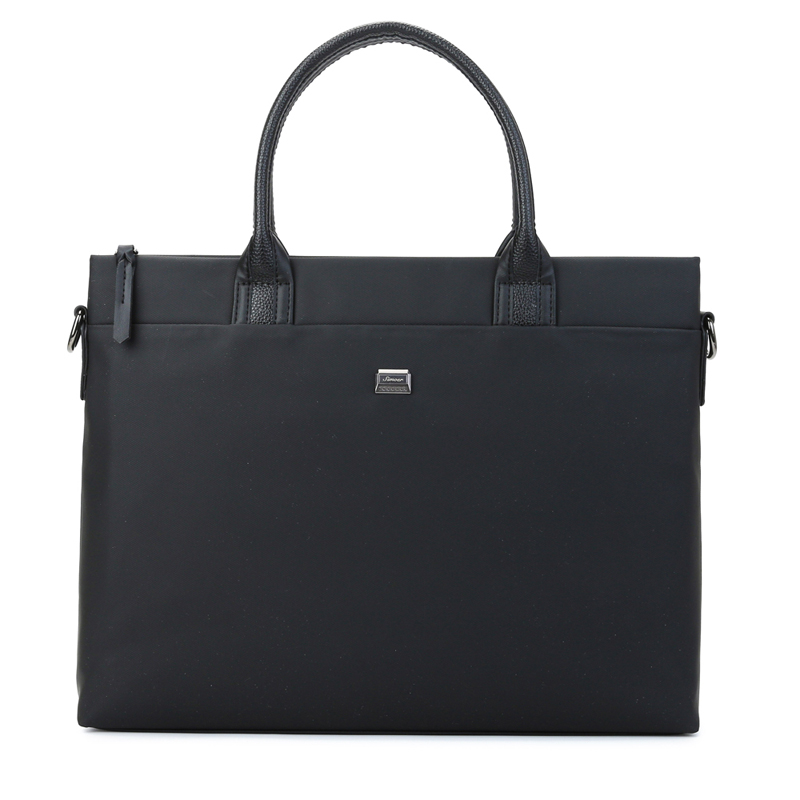 斯莫尔（SIMOER） SL-1722 39CM*30CM*4.5CM 公文包  黑色（单位：个）