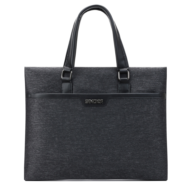 斯莫尔（SIMOER） SL-8147 39CM*30CM*7CM 公文包 黑色（单位：个）