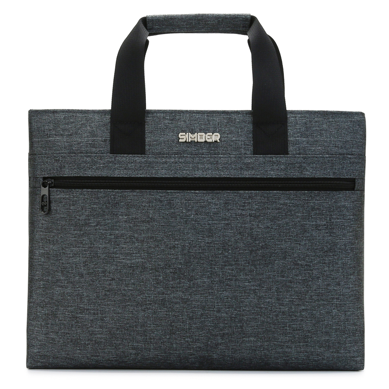斯莫尔（SIMOER） SL-5533 38CM*30CM*4CM 公文包 灰色（单位：个）