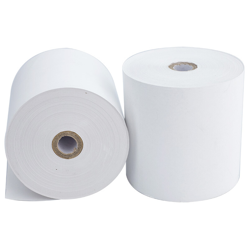 新绿天章 收银小票纸 80mm*80mm 50卷 热敏收银纸 白色（单位：箱）