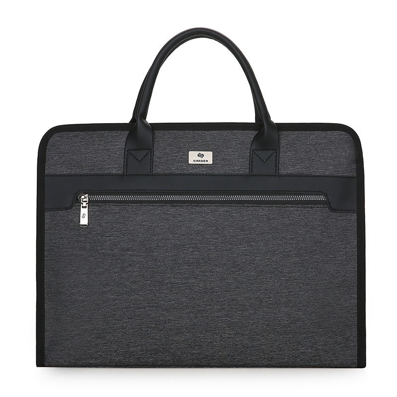斯莫尔（SIMOER） SL-537 40CM*30CM*8CM 公文包 黑色（单位：个）