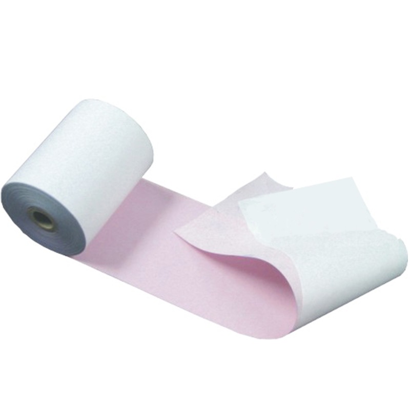 新绿天章 两层无碳 75mm*60mm 50卷 两层无碳打印收银纸 白色（单位：箱）