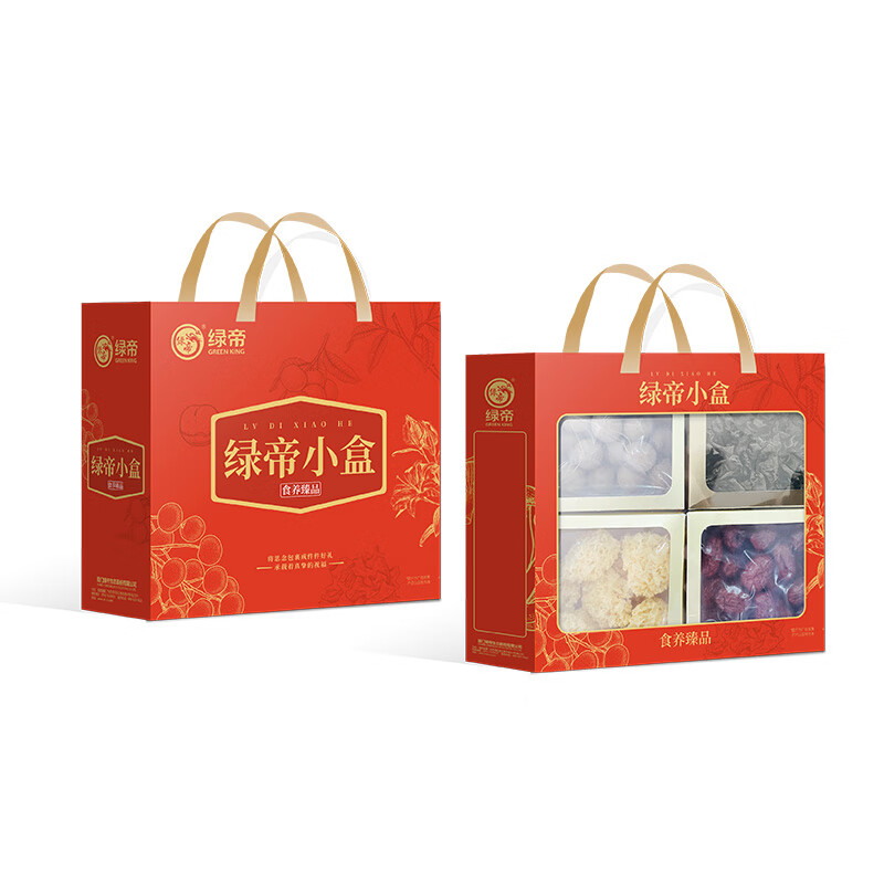 绿帝（GREEN KING） 食养臻品礼盒 460g 南北干货 枫叶色（单位：盒）