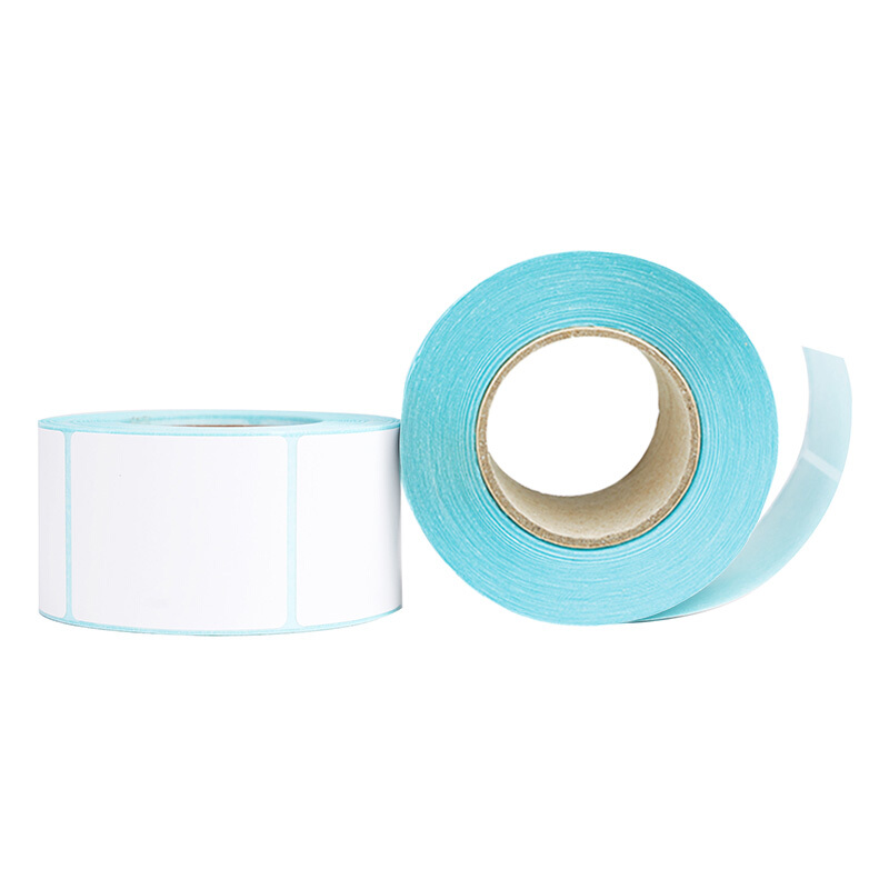 新绿天章 P3431 40mm*70mm 400张/卷 20卷 蓝格热敏三防标签纸 蓝色（单位：箱）