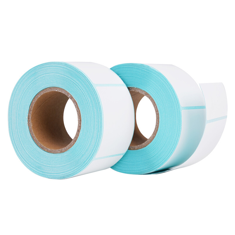 新绿天章 P3430 40mm*60mm 400张/卷 20卷 蓝格热敏三防标签纸 蓝色（单位：箱）