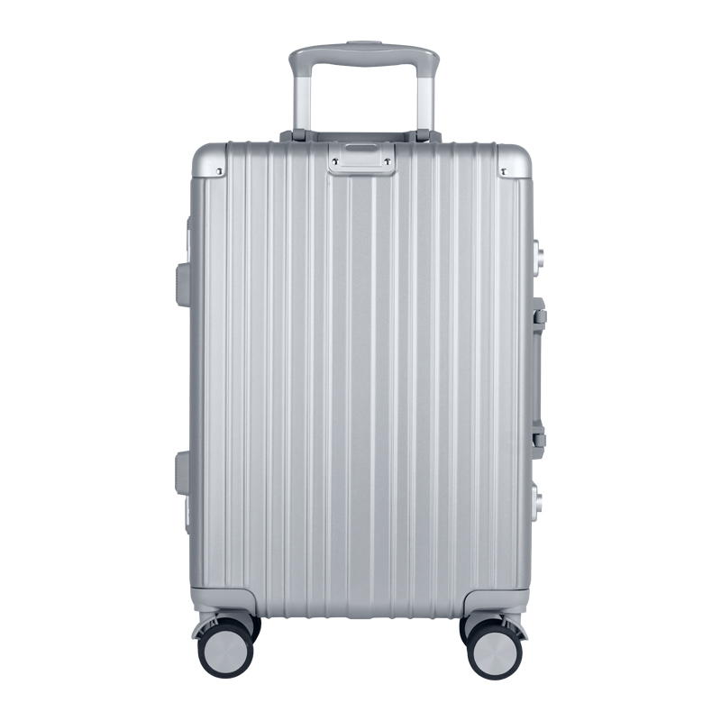 巴天弩（BATANUV） F8839-2 24寸 铝框旅行拉杆箱 银色（单位：个）