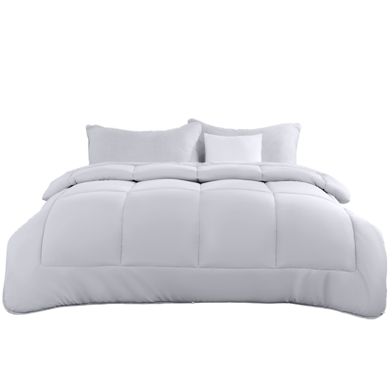 水星家纺 129257 200cm*230cm 臻享生活抗菌四季被 灰色（单位：床）