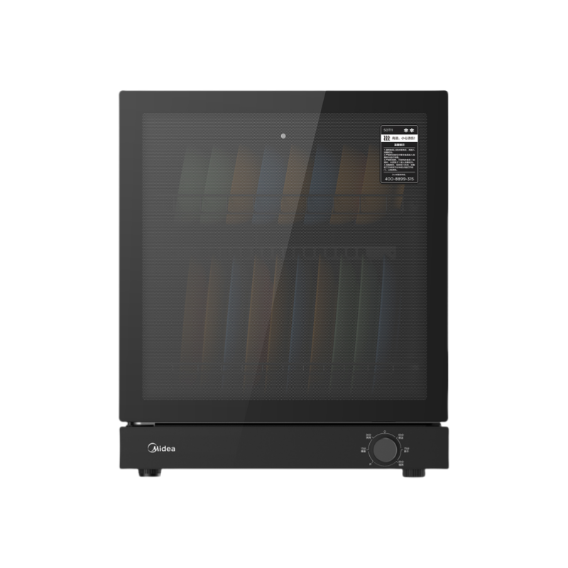 美的（Midea） 50T11 50L双层一体台式  高温消毒 消毒柜  黑色（单位：台）