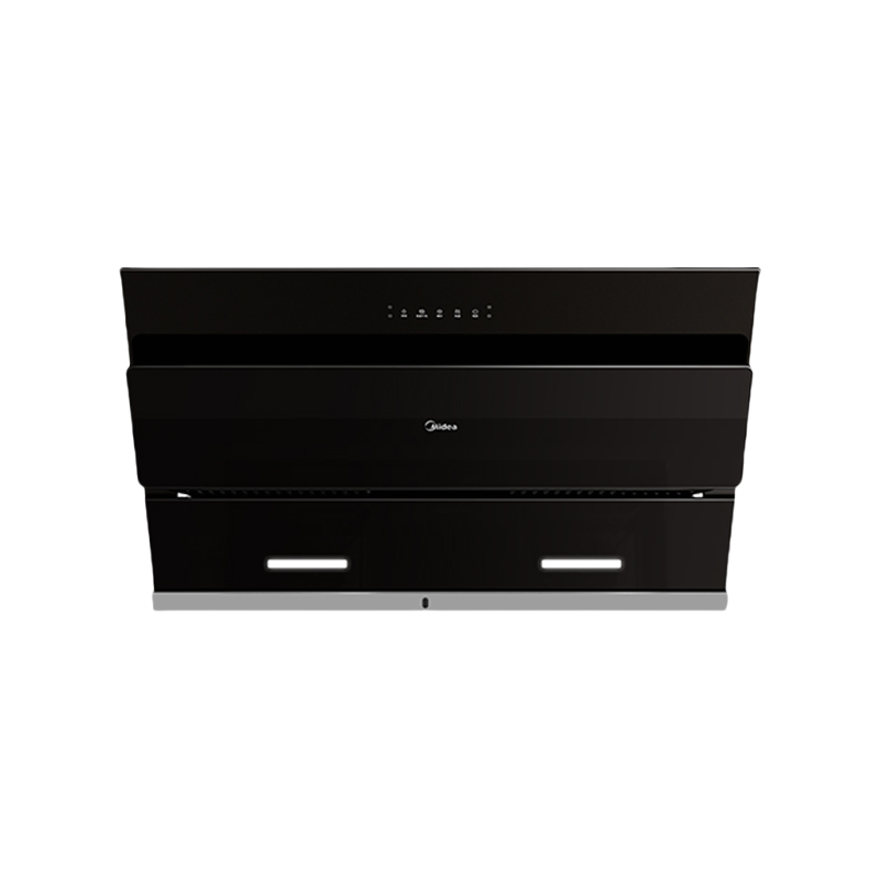 美的（Midea） CXW-280-J25S PRO 22风量侧吸式 挥手智控自动清 抽油烟机  黑色（单位：台）