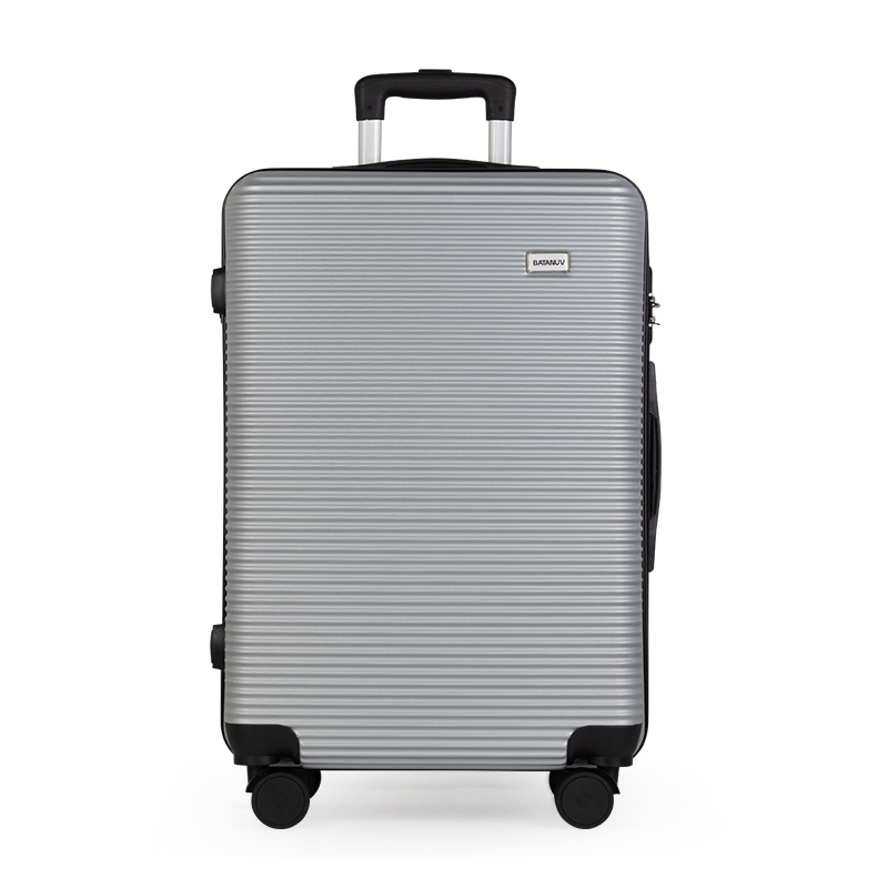 巴天弩（BATANUV） 商务旅行拉杆箱 F968-4 24寸  银色（单位：个）