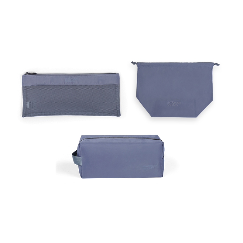 又见美物 EB3102 洗漱包+抽绳包+内衣袋 旅行收纳三件套 混色（单位：套）
