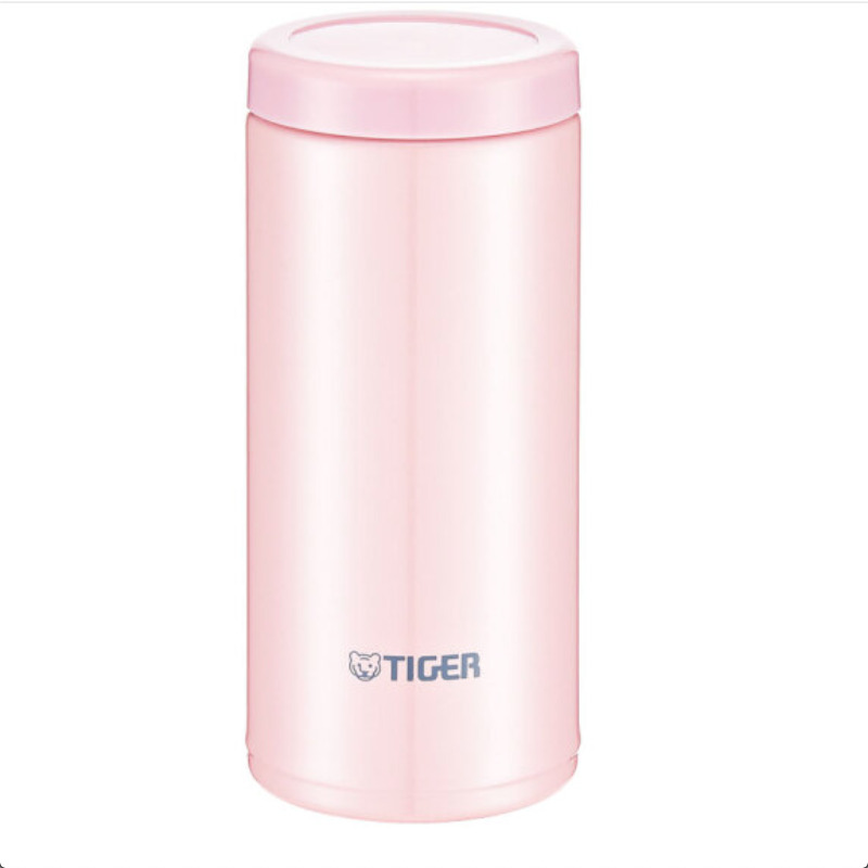 虎牌（TIGER）保温杯轻量型不锈钢时尚水杯MOC-A20C-PP粉色200ml（单位：个）粉色