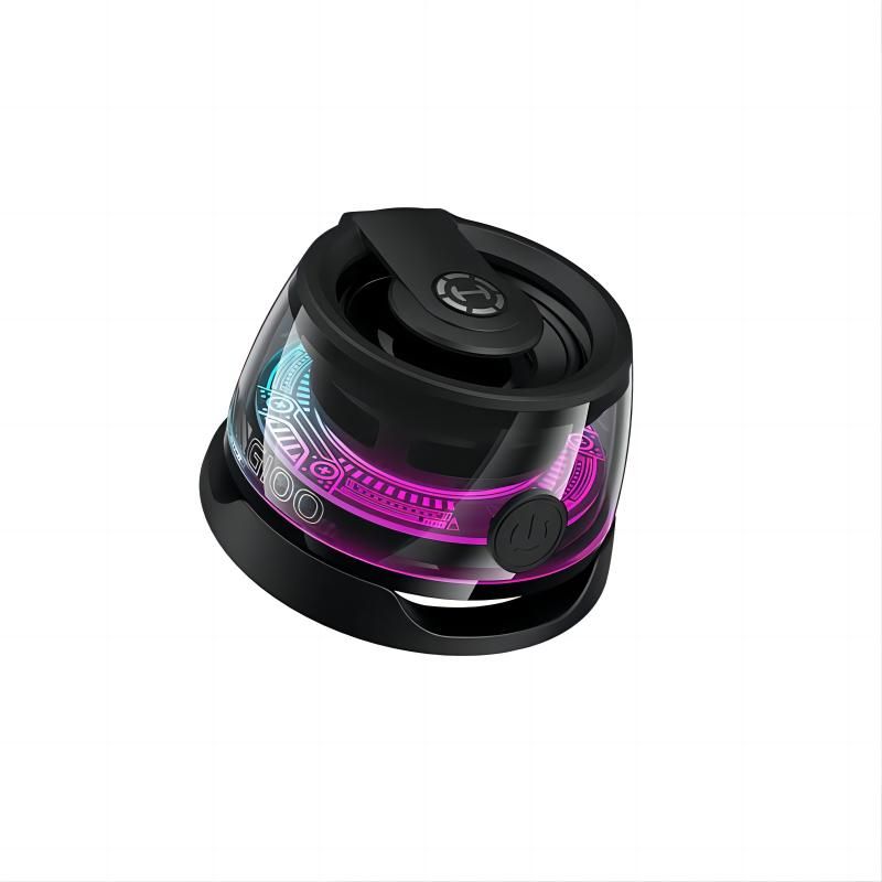 漫步者 G100 蓝牙5.3 便携式蓝牙磁吸小音箱 黑色（单位：个）