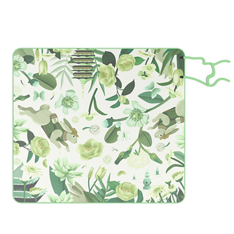 爱路客 OT-187 180*200cm 爱路客户外防潮地垫 灰绿色（单位：件）