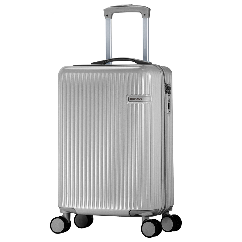 巴天弩（BATANUV） FYC939-1 20寸 商务旅行拉杆箱 银色（单位：个）