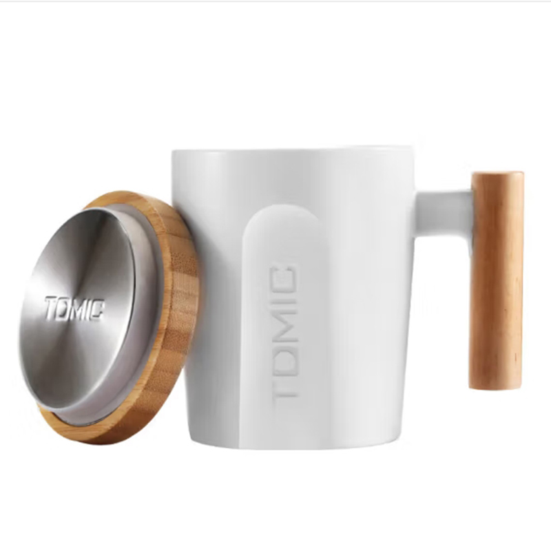 特美刻（TOMIC） TCL1329 400ml 陶瓷咖啡杯创意马克杯 白色（单位：只）