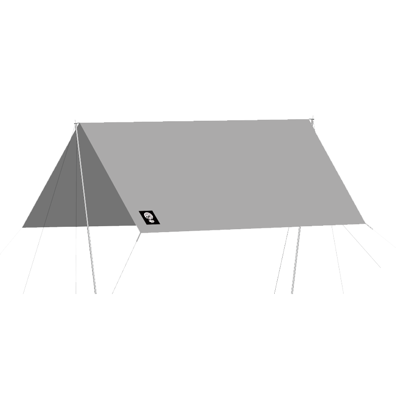 错山（MOUNTAIN EXPLORER) MS808 2.2KG 方形天幕 银色（单位：顶）