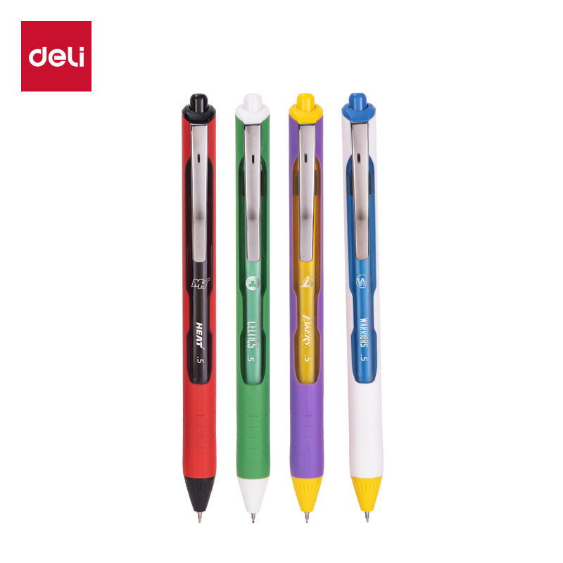 得力(deli) SA293 4支 NBA联名中性笔 黑色（单位：支）