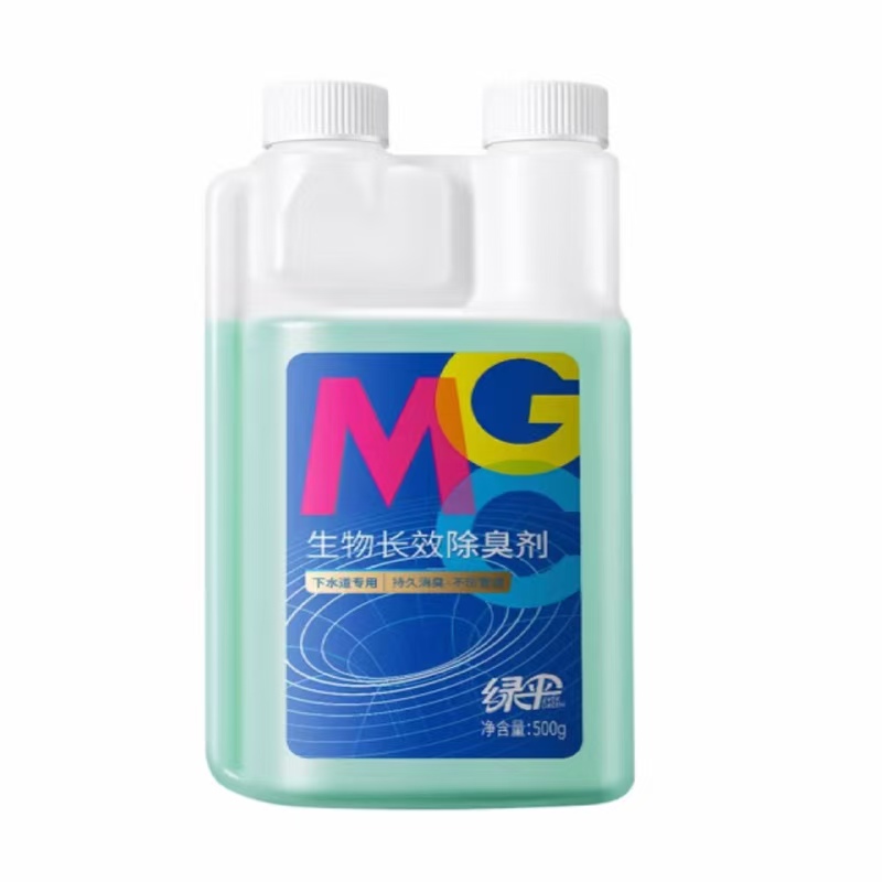绿伞 管道长效除臭剂 500g 持久消臭祛味清新 混色（单位：瓶）