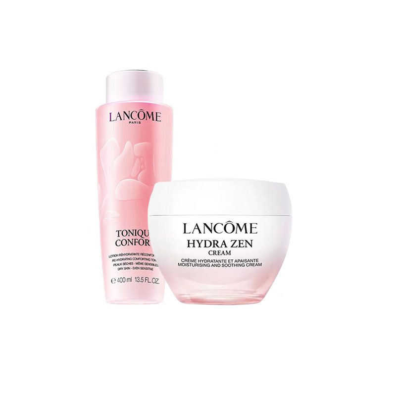 兰蔻（LANCOME） 水份缘 水400ml+面霜50ml 全新水分缘礼盒 粉色（单位：套）