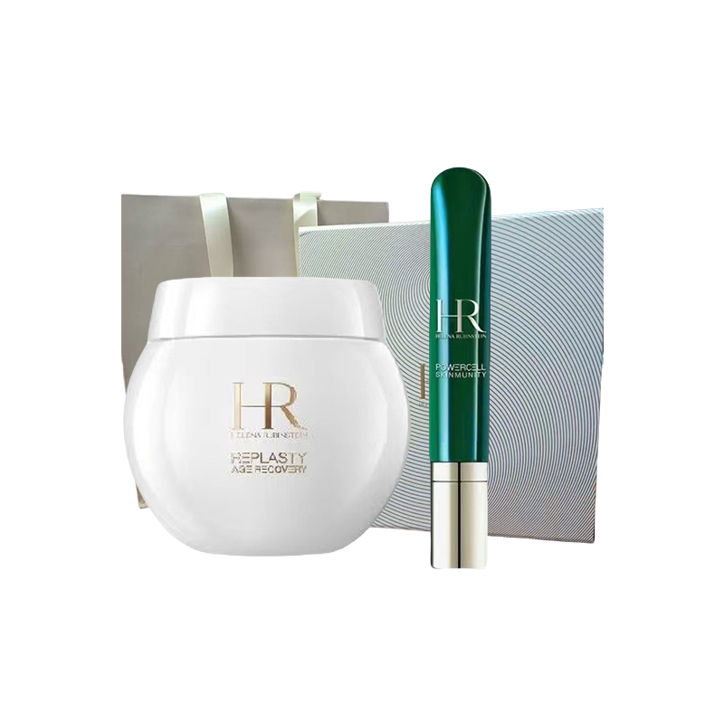 赫莲娜（HELENA RUBINSTEIN） 高端 面霜50ml+眼霜15ml 修护礼盒 珍珠灰（单位：套）