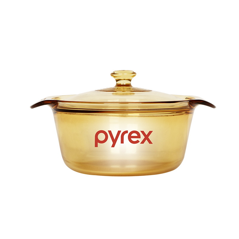 PYREX 康宁百丽透明锅 PX-16-FLLC/CN 1.6L 琥珀色（单位：套）