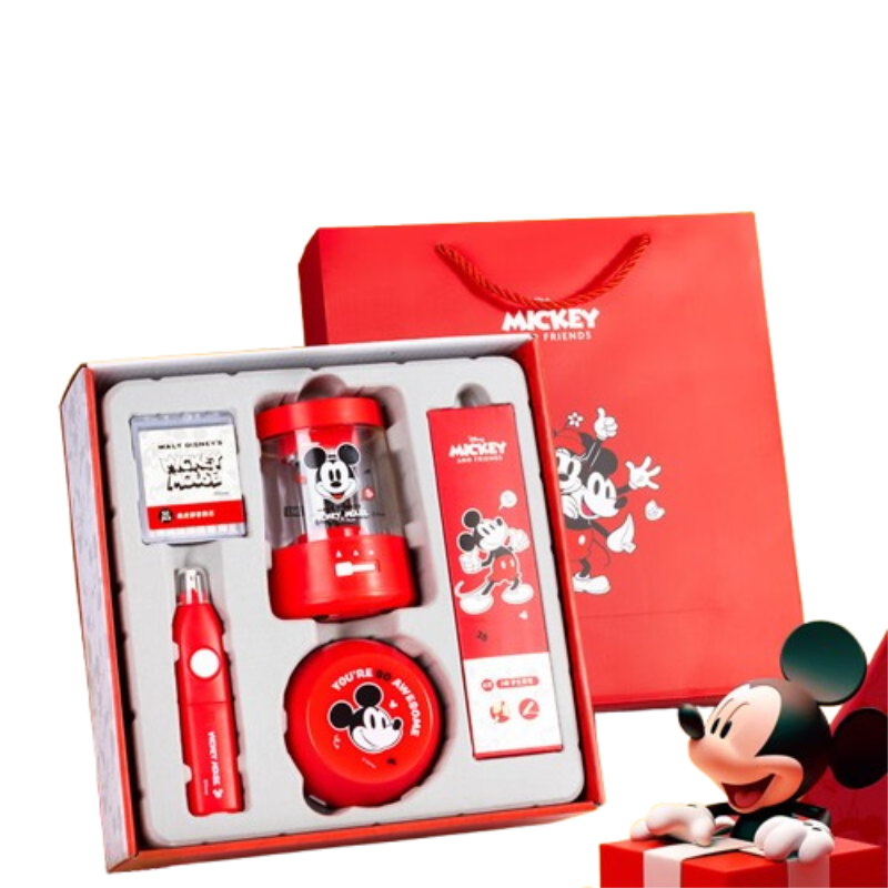 迪士尼（Disney） A90060-M1S 米奇 电动文具套装 红色（单位：套）