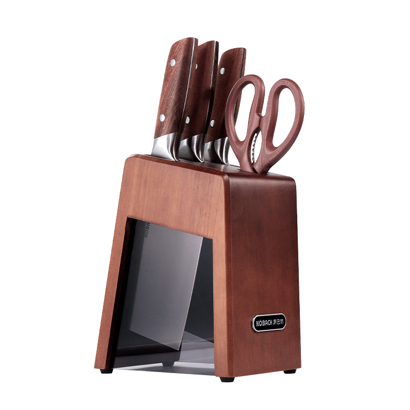 康巴赫 KH-DLF01 套刀6件套 凌锋系列刀具 棕色（单位：套）