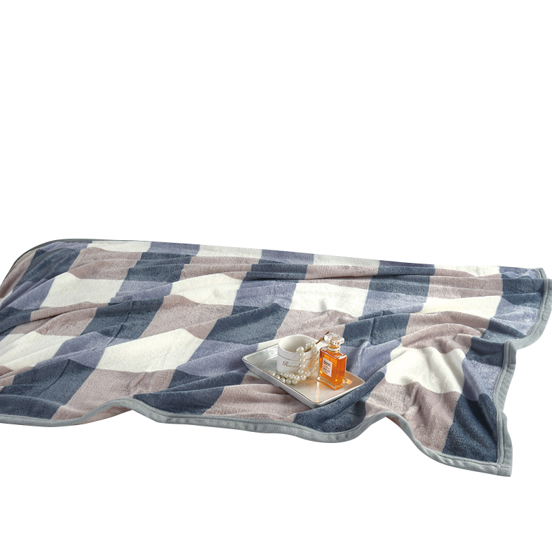 巴天弩（BATANUV） F-JF019 150*100CM 披肩毯 灰蓝格（单位：条）