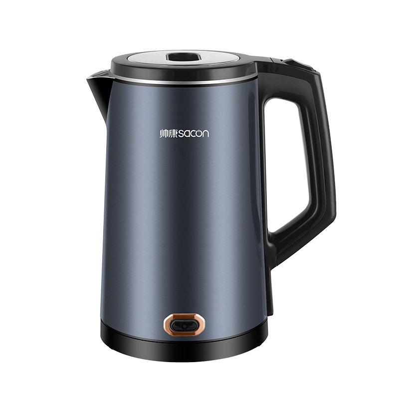 帅康（Sacon） SSMS-17A 1.7L 恒温电热水壶 灰蓝色（单位：台）