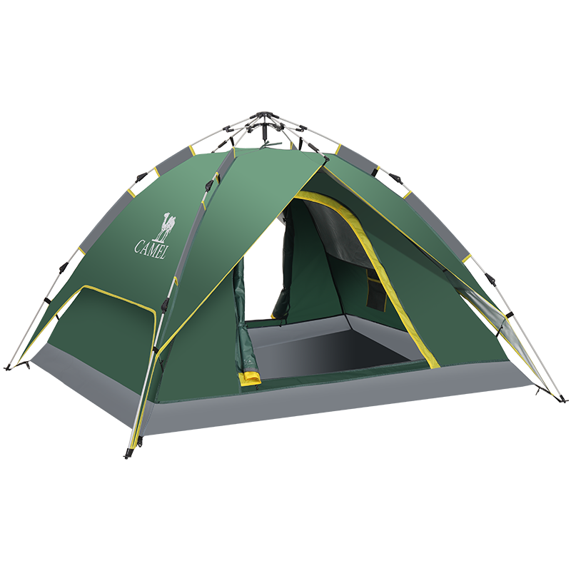 骆驼（CAMEL） A1S3NA111-2 3.4kg  户外液压自动帐篷 军绿（单位：个）